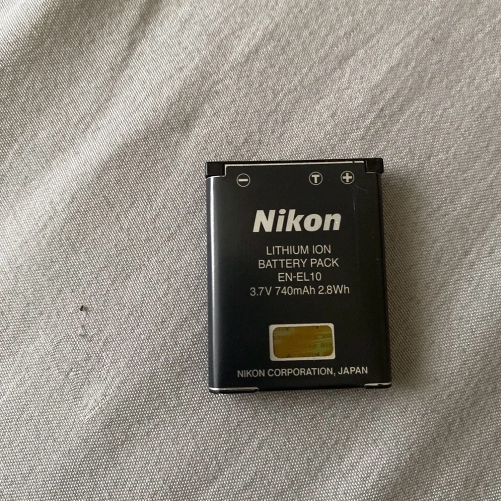 Nikon Black Lithium Ion Battery Pack
